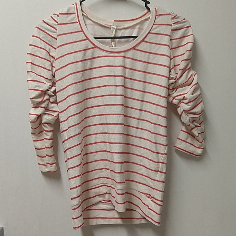Dolan Left Coast | Red and White Top